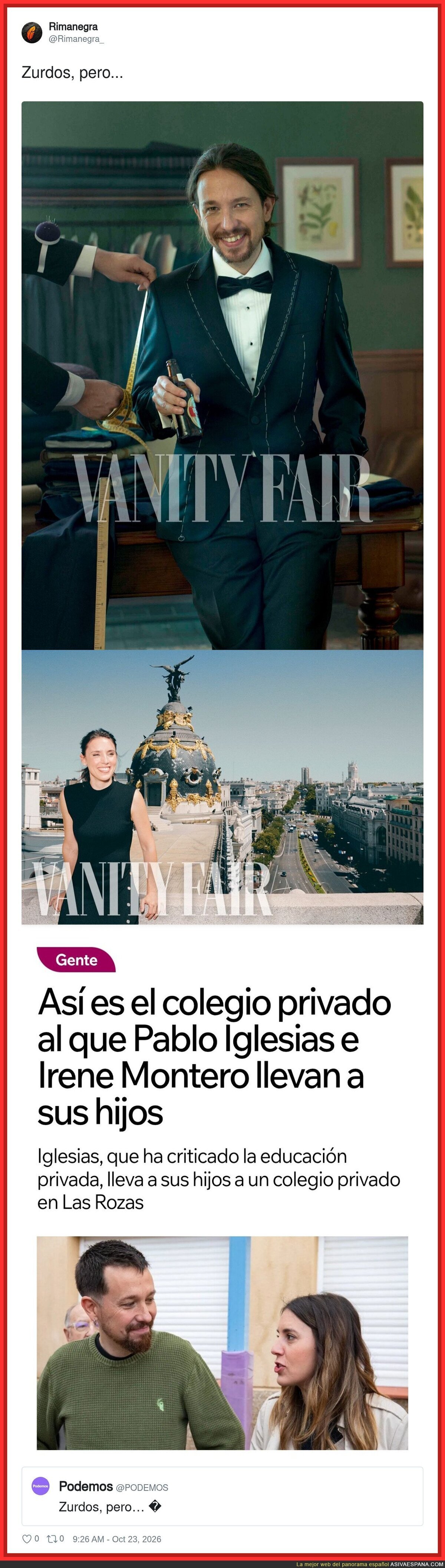 Zurdos de coraz&oacute;n, diestros con la cartera: el colegio privado de la izquierda que vota p&uacute;blica