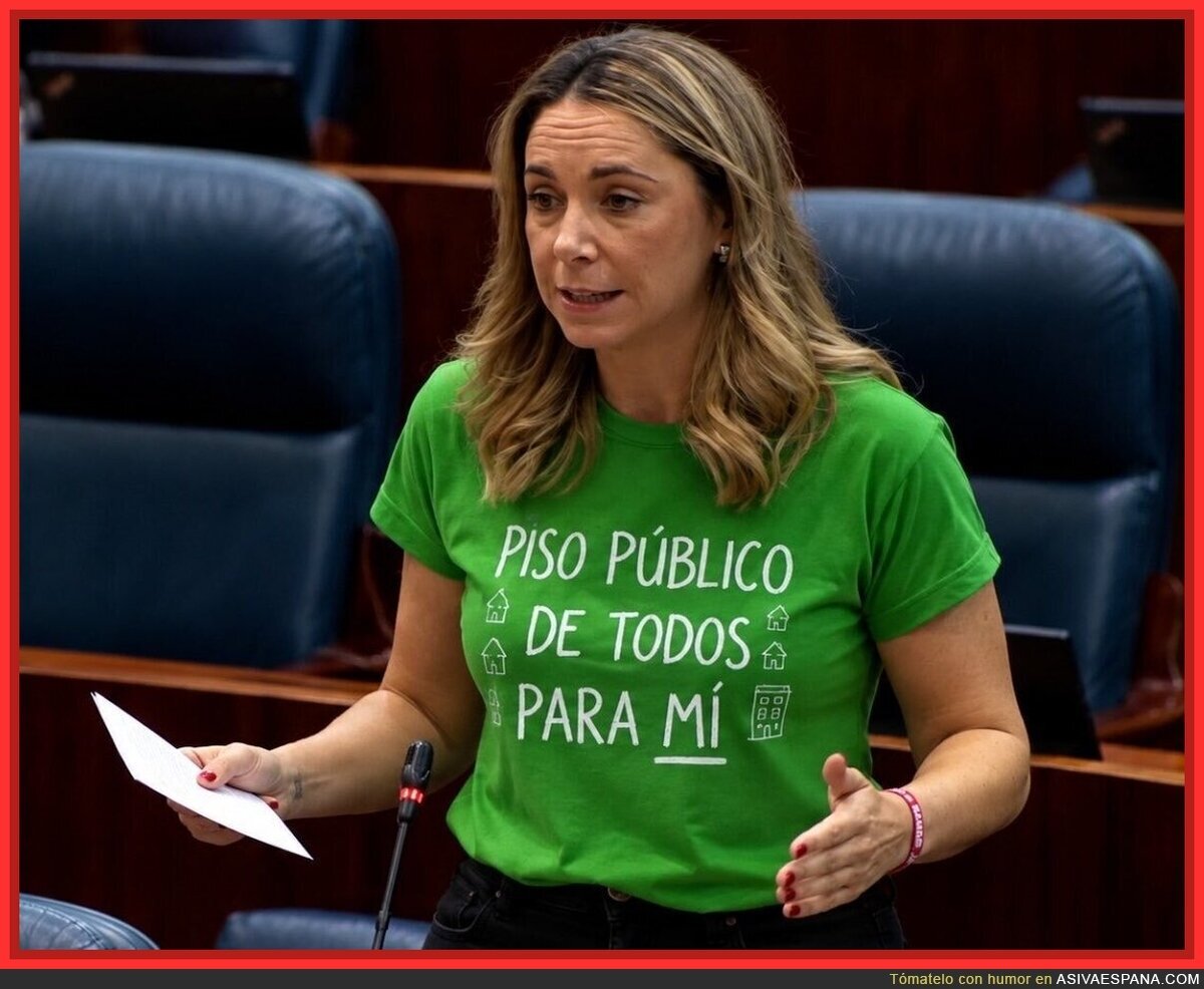 Camiseta oficial de la lucha por la vivienda p&uacute;blica, edici&oacute;n portavoz con llave propia