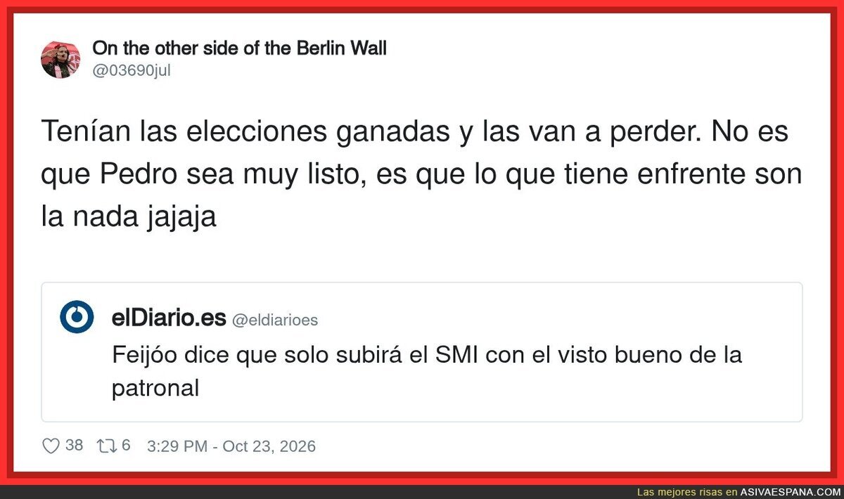 Perder contra la nada tiene m&eacute;rito, oye