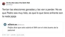 Perder contra la nada tiene m&eacute;rito, oye