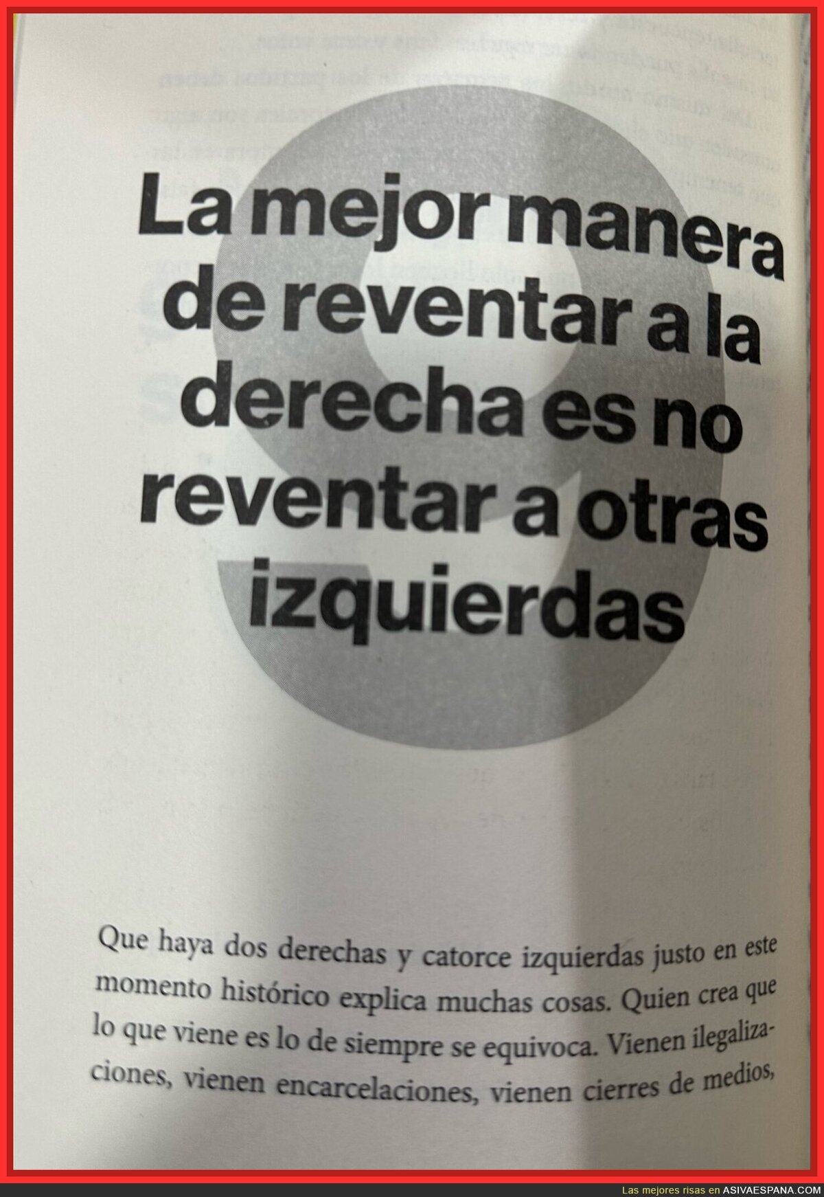 Rufi&aacute;n le recomienda un libro a Rufi&aacute;n y el autor no se da por aludido