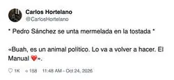 S&aacute;nchez se hace una tostada y los tertulianos ya hablan de jugada maestra