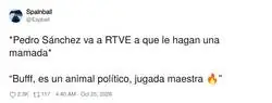 S&aacute;nchez pasa por RTVE y los tertulianos ya preparan el aplauso por jugada maestra