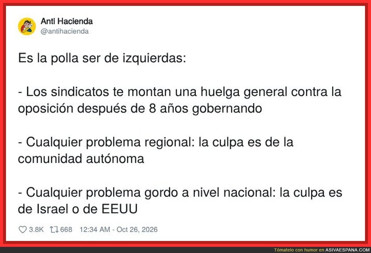 Manual del Gobierno progresista: la culpa siempre la tiene otro, a poder ser bien lejos