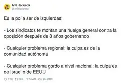 Manual del Gobierno progresista: la culpa siempre la tiene otro, a poder ser bien lejos