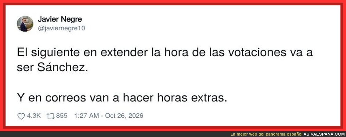 Brasil alarga la votaci&oacute;n y en Correos ya est&aacute;n pidiendo las horas extra del 29N