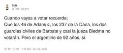 Los muertos no votan, pero el argentino de 92 a&ntilde;os sigue m&aacute;s vivo que el censo