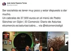 La clase obrera es un concepto; el cabrales de 37.500 euros, una realidad