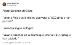 S&aacute;nchez inventa la propiedad transitiva de los pactos y le sale el tiro por Bildu