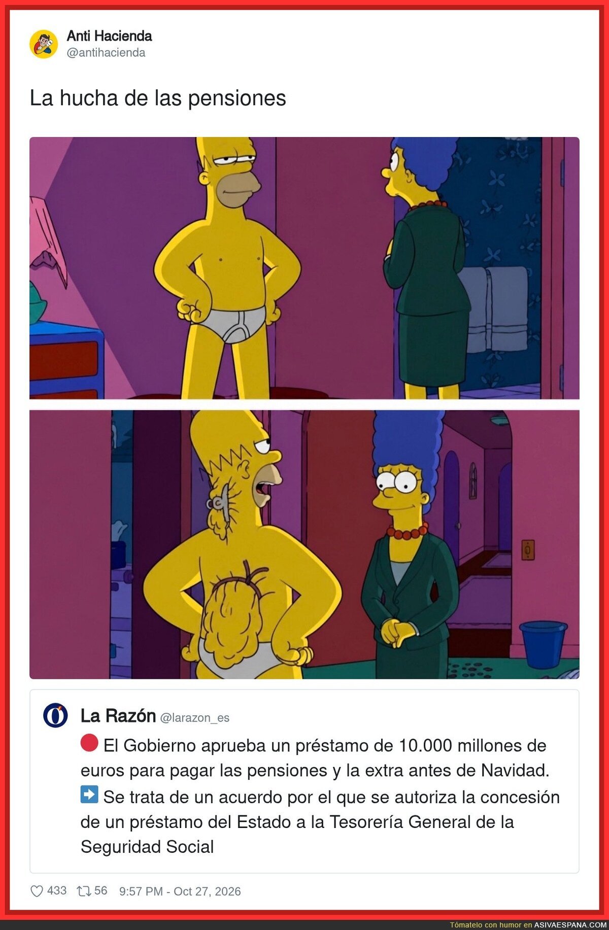 Lo de pedirse un préstamo a sí mismo: la hucha de las pensiones, versión hipoteca