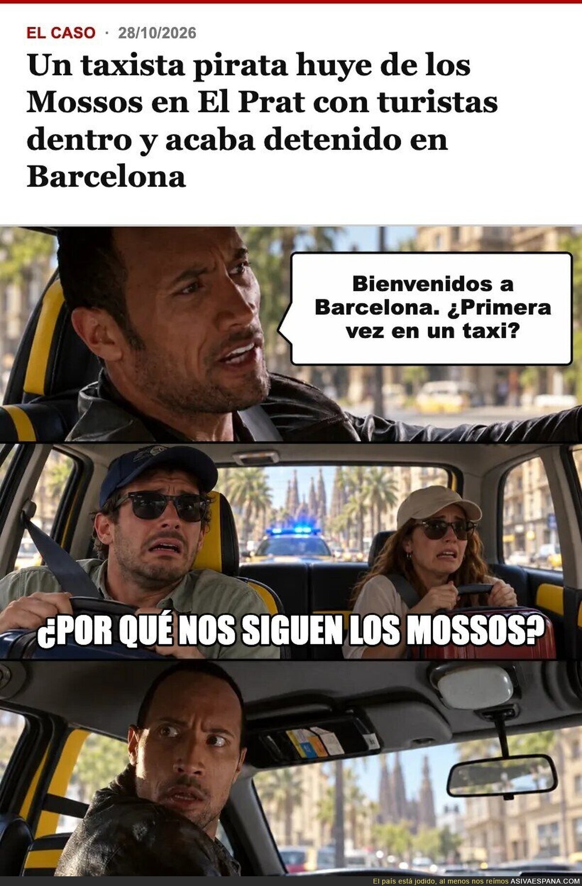 Barcelona estrena tour tur&iacute;stico con persecuci&oacute;n policial incluida en la tarifa