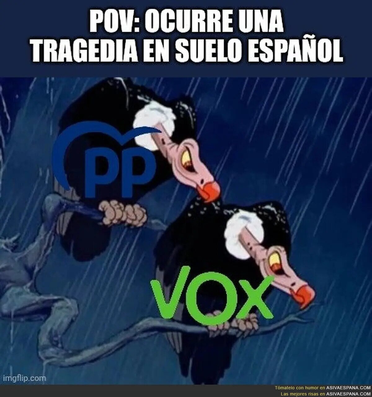 Ahora que u/asivaespana ya ha usado los muertos del accidente con fines pol&iacute;ticos, &iquest;podemos centrarnos en lo que ser&aacute; la comidilla de lo que queda de semana?