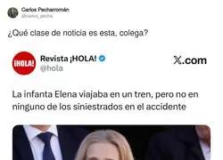 La Infanta viaja en el &uacute;nico tren de Espa&ntilde;a que lleg&oacute; entero a su destino