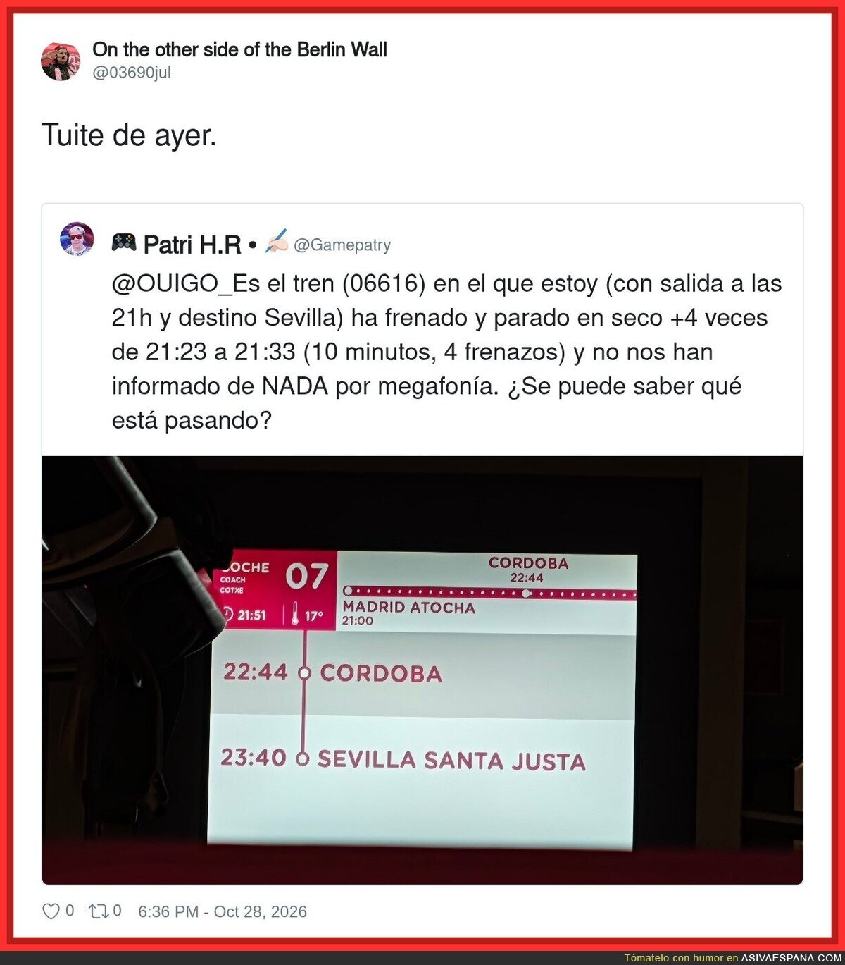 Cuatro horas en un tren a oscuras: turismo rural con megafon&iacute;a en silencio