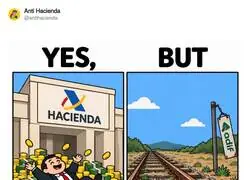 Hacienda te devuelve hasta la &uacute;ltima perra, pero el tren de Adif ni sale de la estaci&oacute;n
