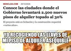 El Gobierno garantiza vivienda asequible a los j&oacute;venes de hoy en cuanto dejen de serlo
