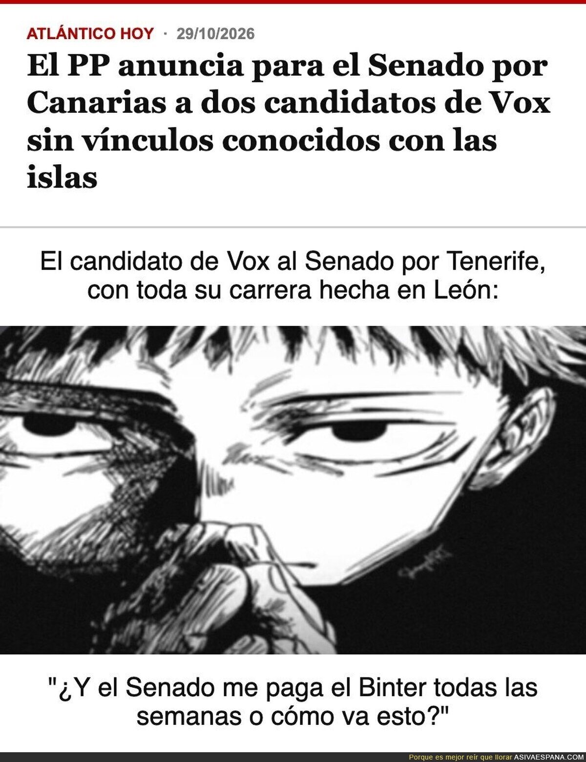 El PP descubre Canarias y le manda senadores con el billete de vuelta ya comprado