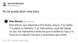 Vito Quiles se topa con la madre de todos: la escolta que no entra en su campa&ntilde;a
