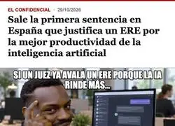 La IA ya justifica despidos en Espa&ntilde;a y el becario empieza a hacer cuentas sobre qui&eacute;n sobra en la oficina
