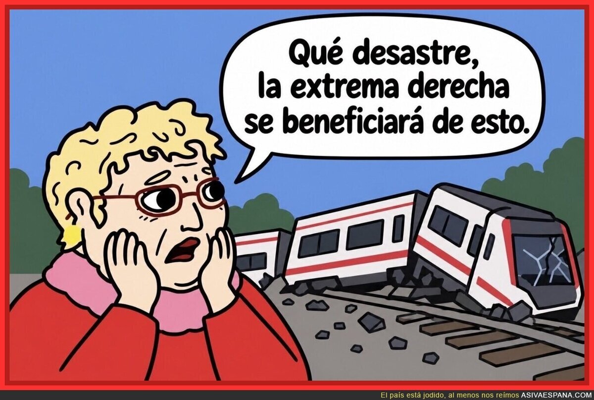 Ante cualquier desastre nacional, la primera preocupaci&oacute;n de la se&ntilde;ora progresista es siempre la misma