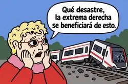 Ante cualquier desastre nacional, la primera preocupaci&oacute;n de la se&ntilde;ora progresista es siempre la misma