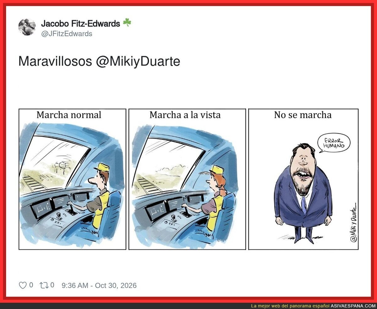 Errar es humano, dimitir es de otra especie