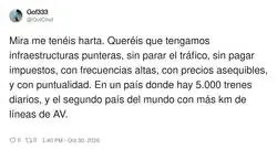 Quieren Suiza con el AVE de Renfe y sin pagar el billete