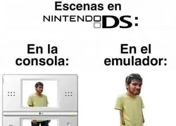 Emular una DS era muy gracioso