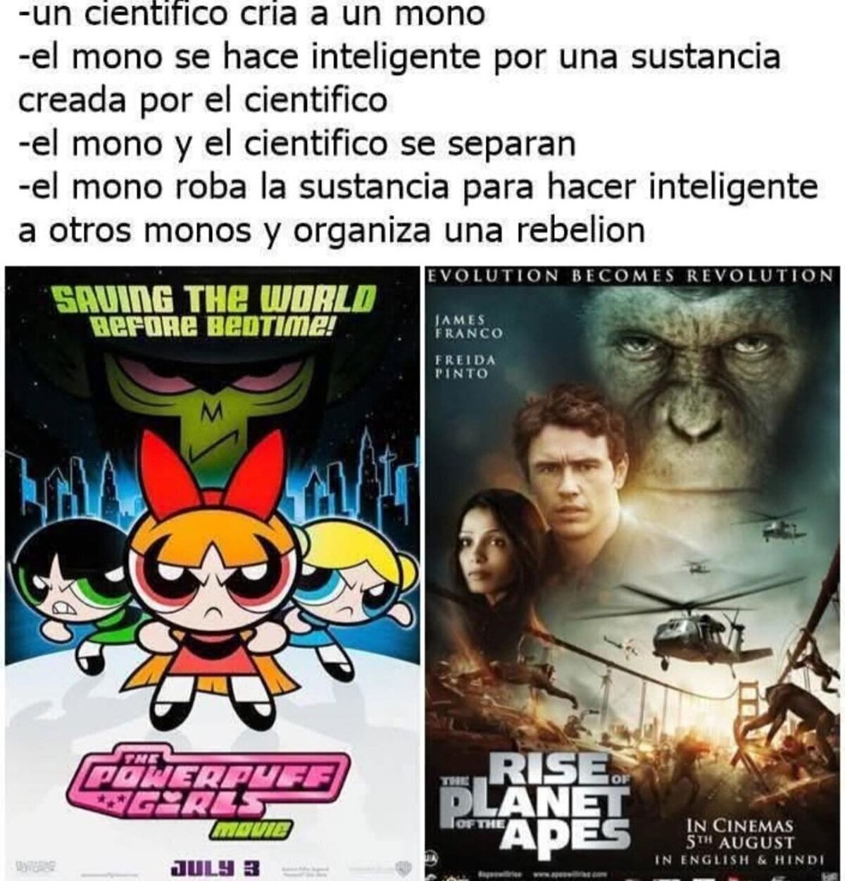 Este guión ya lo había visto