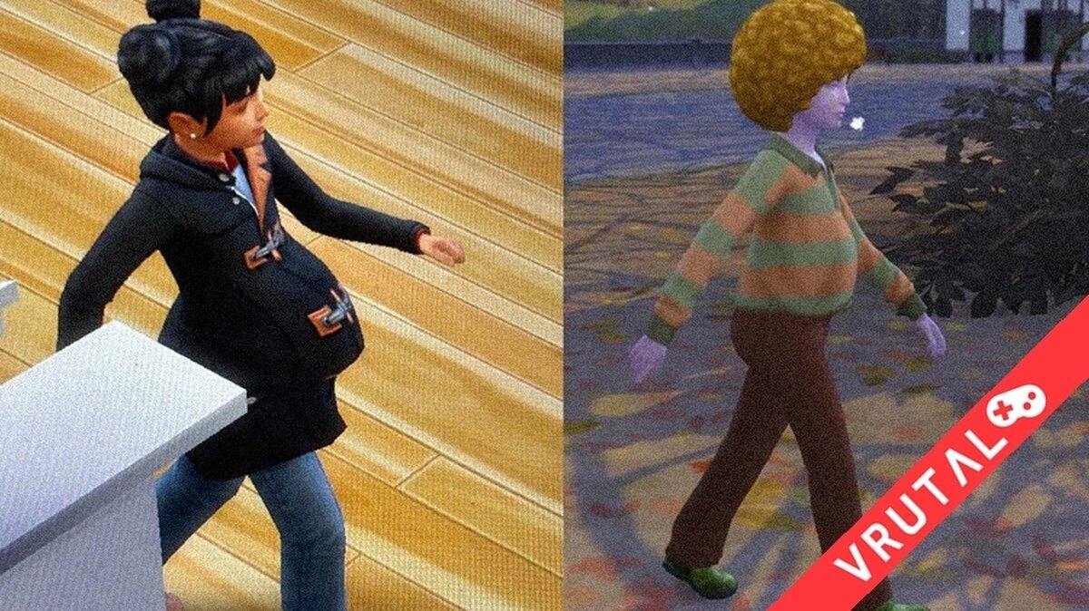 El polémico bug de Los Simps 4 en el que aparecen niños "embarazados"