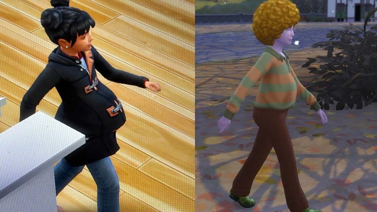 El polémico bug de Los Simps 4 en el que aparecen niños "embarazados"