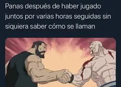 Amigos sin presentaci&oacute;n