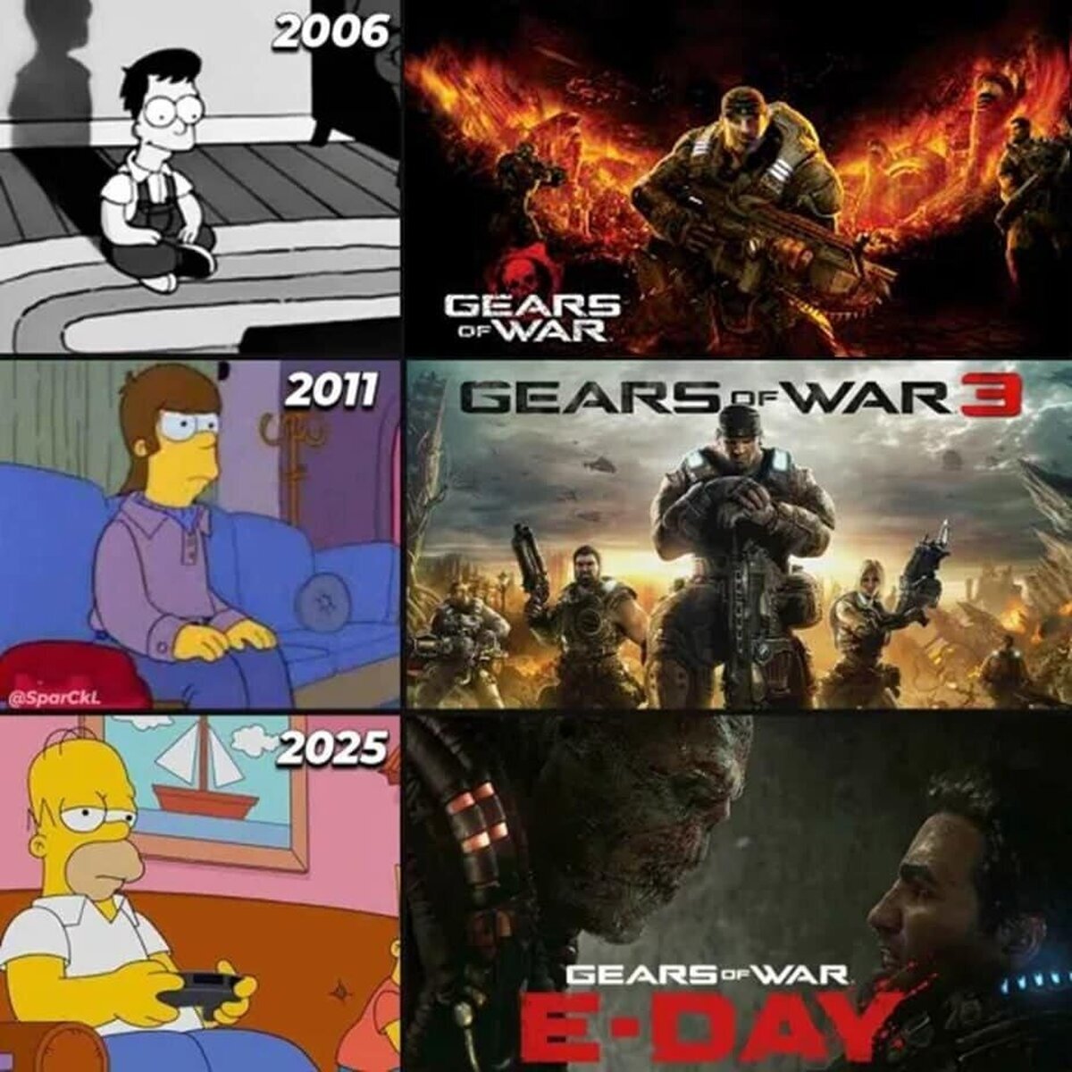 Por siempre Gears of War