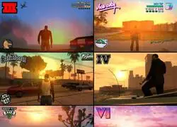 Los atardeceres en los juegos de GTA