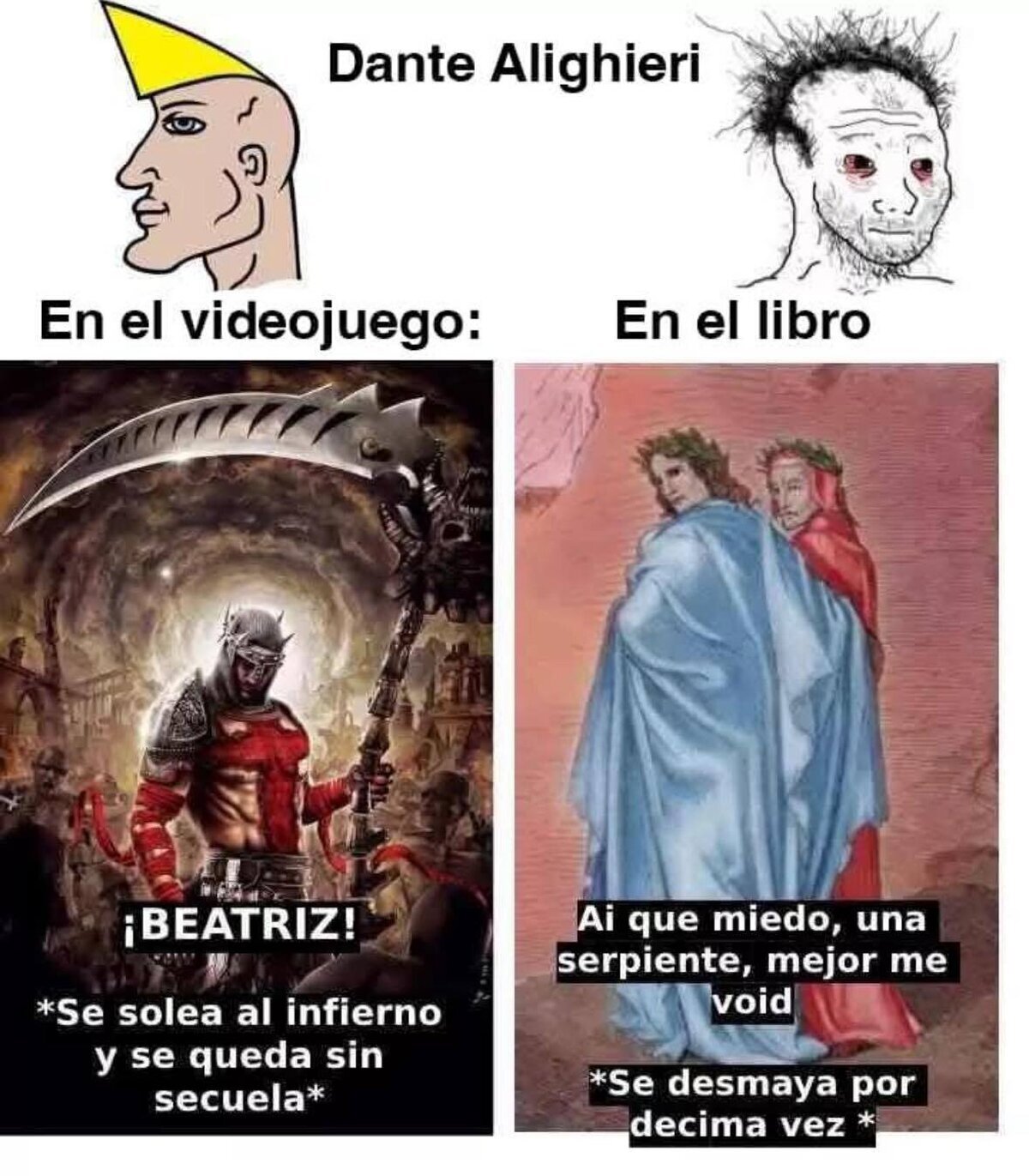 Cómo cambiaron a dante en el juego