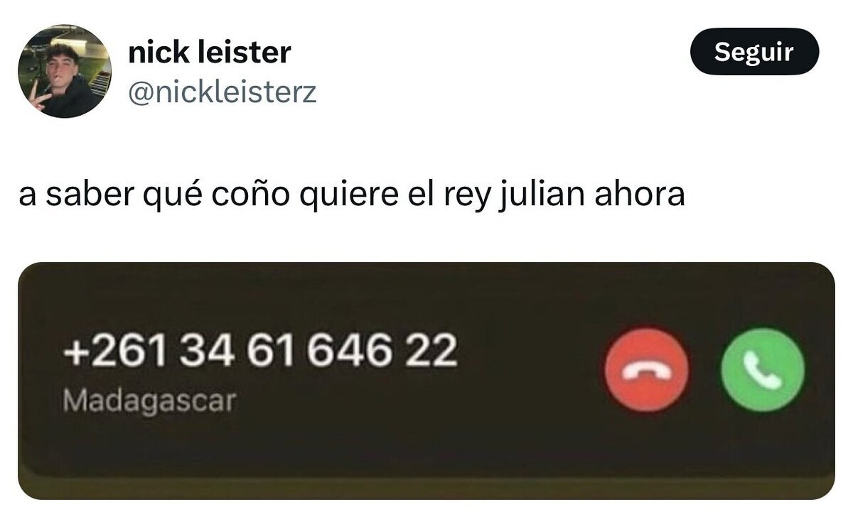 ¿Que querrá el rey Julian?