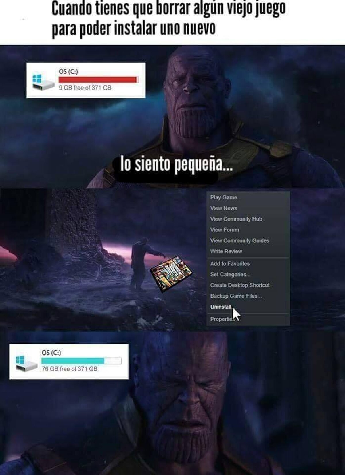 Un sacrificio por el que todos pasamos