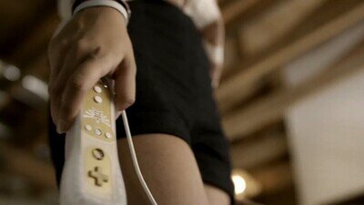 Robin Williams y su hija Zelda en el anuncio de Skyward Sword