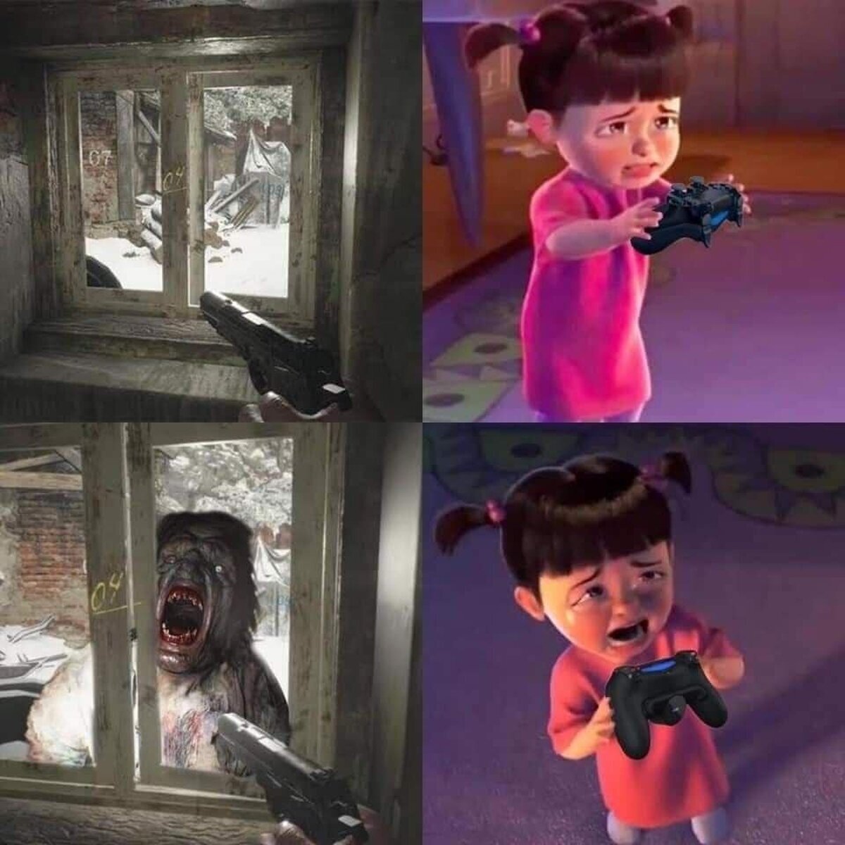 Las ventanas no se llevan bien con Resident Evil