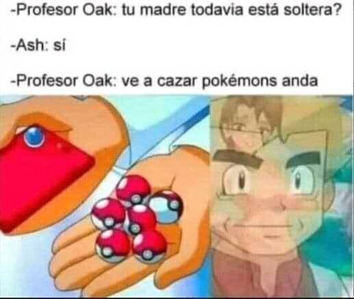 El profesor Oak sabía lo que hacía