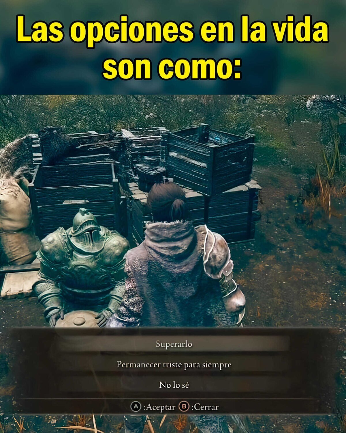 Las opciones en la vida