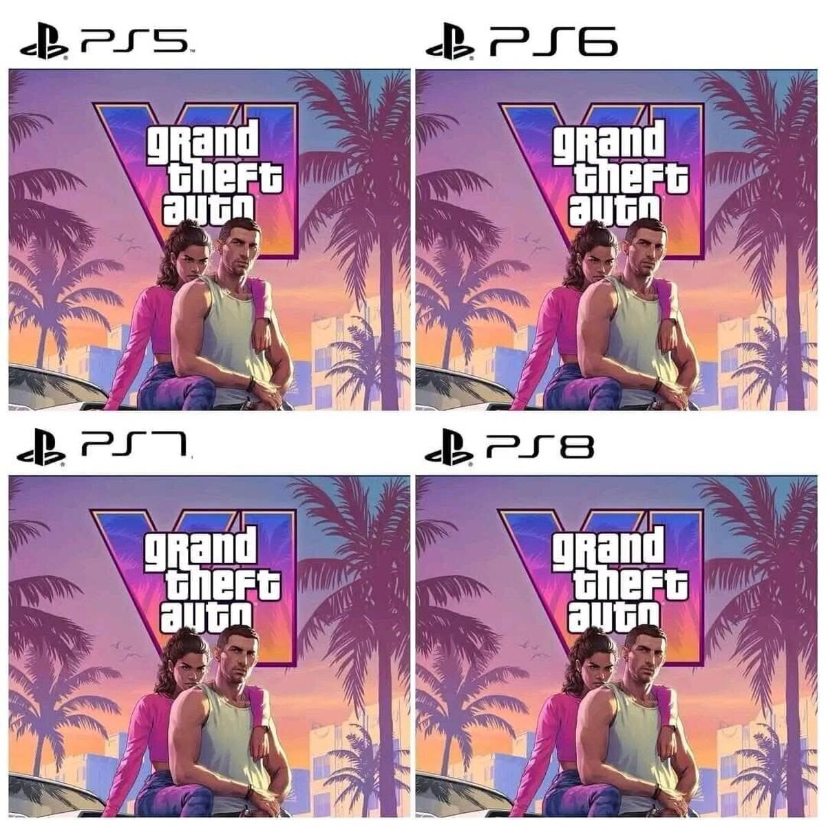 ¿En cuantas generaciones crees que nos acompañe GTA VI