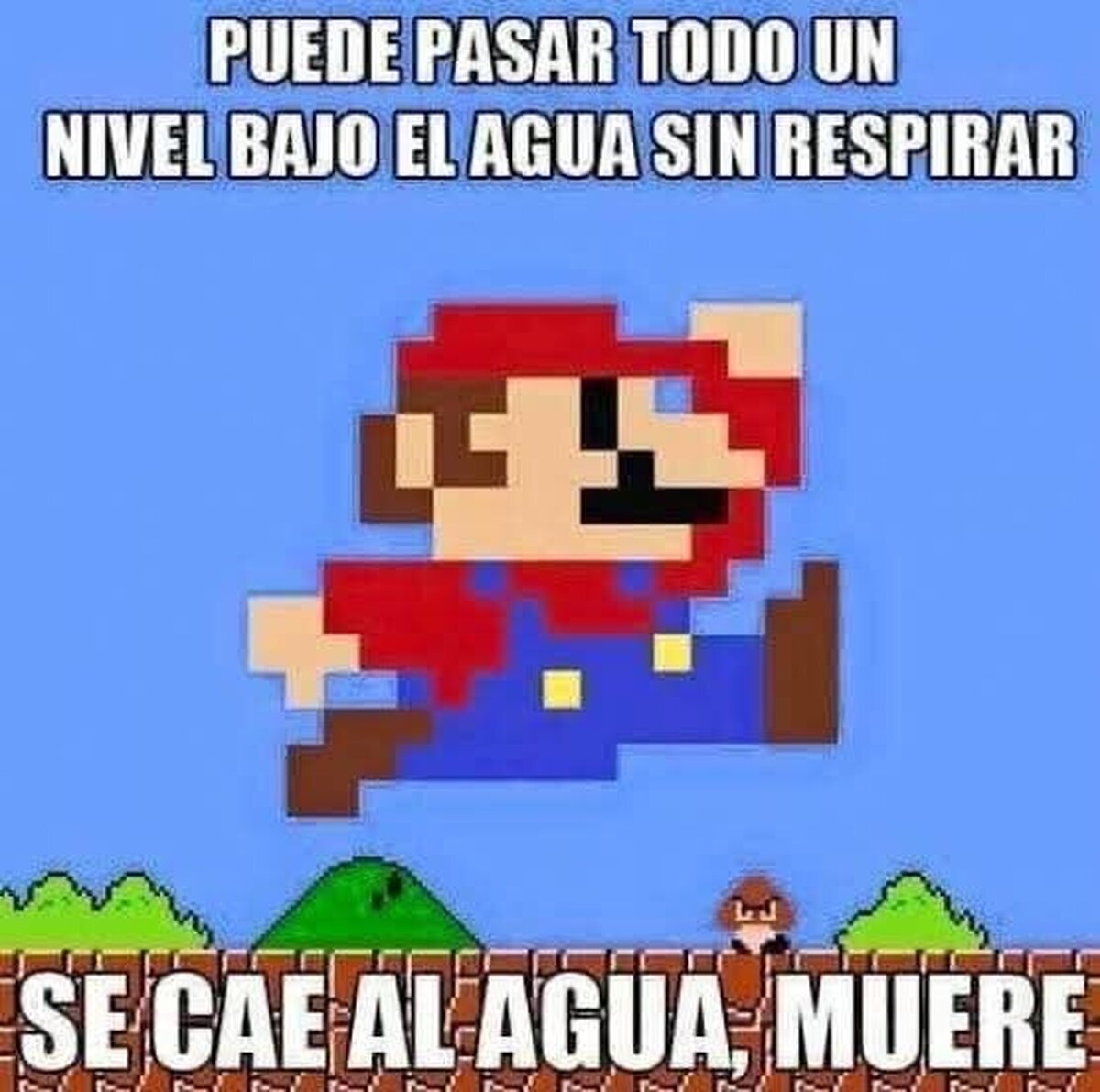 ¿Sabes o no sabes nadar?