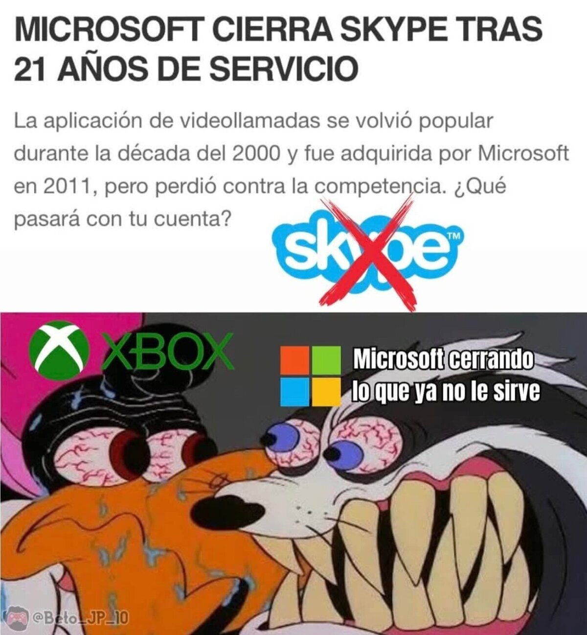 Lo que no sirve se bota