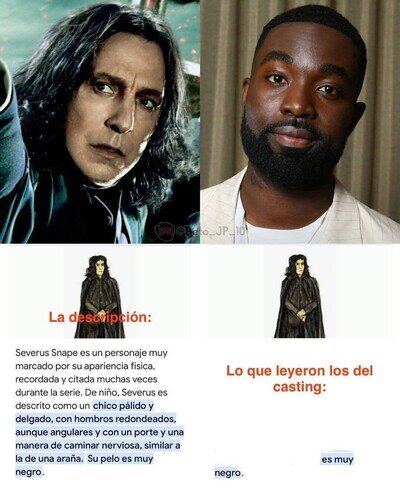 El de casting, no muy atento