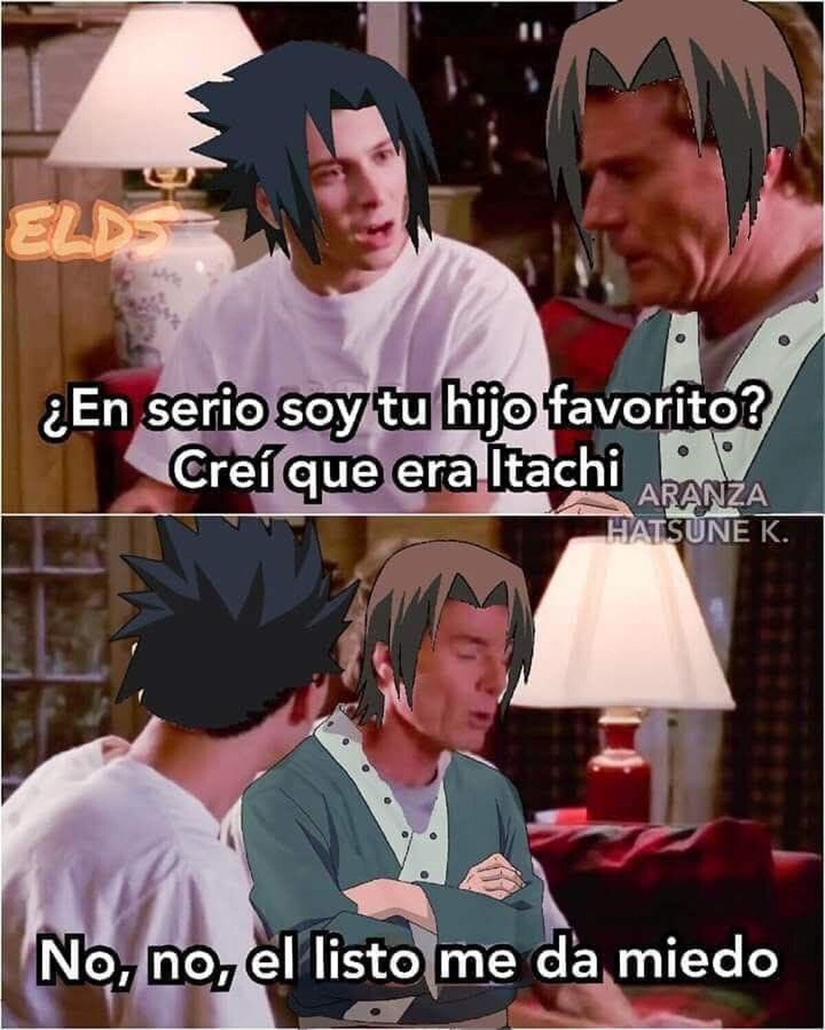 ¿Itachi era el listo?