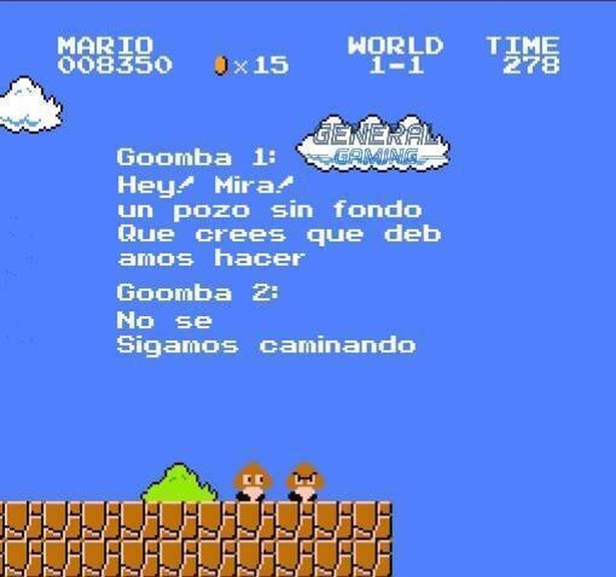 Riete si quieres, pero hay varios en la vida que van así