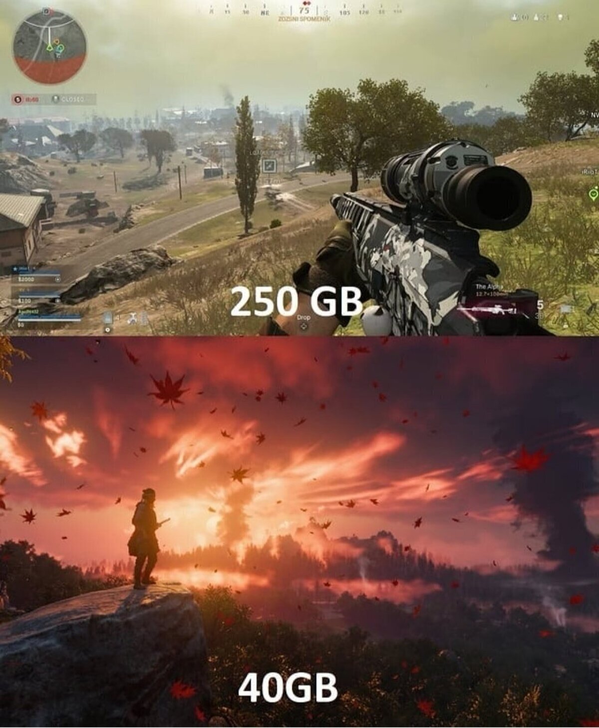 El peso de los juegos a veces no se justifica