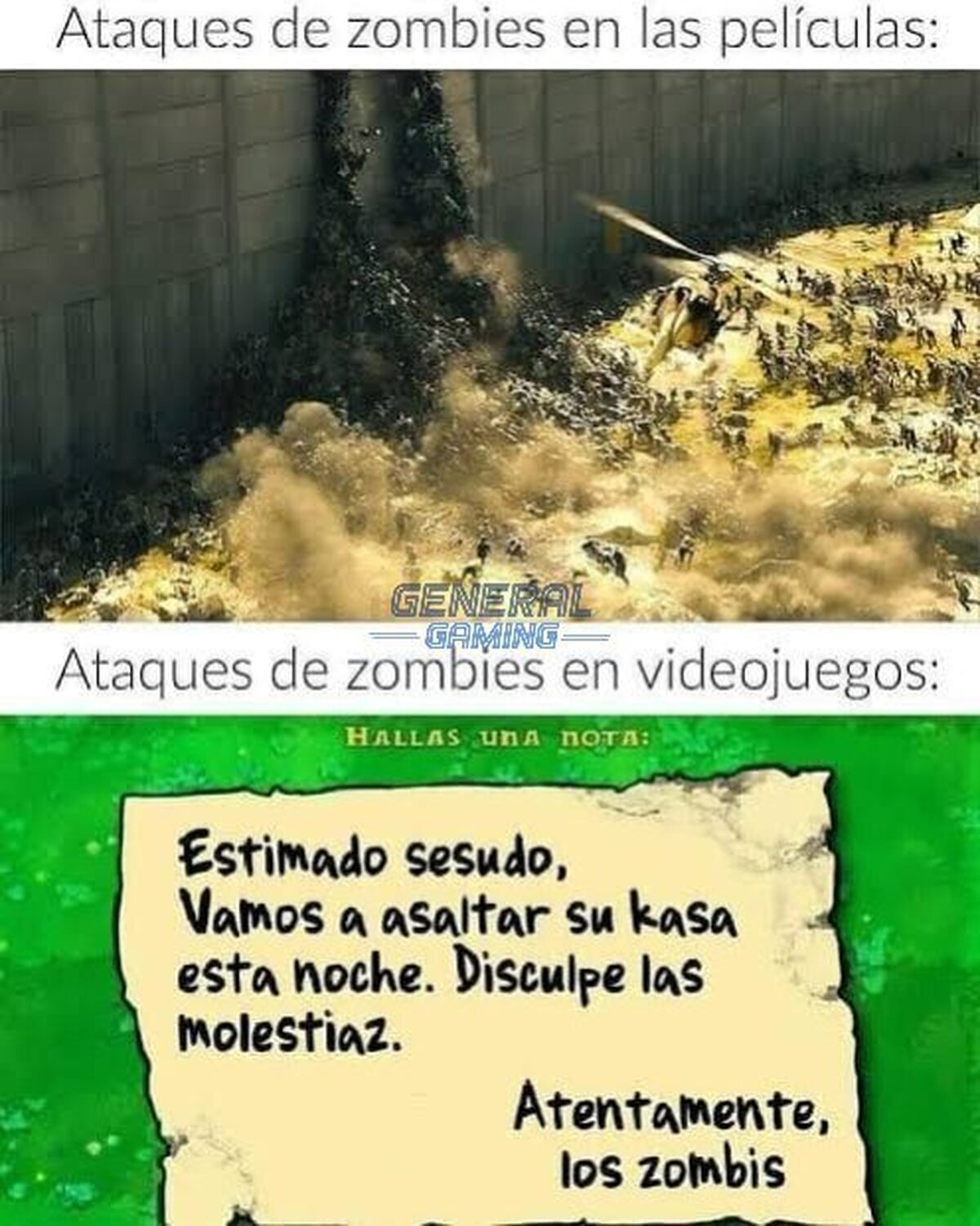 Los zombies más educados