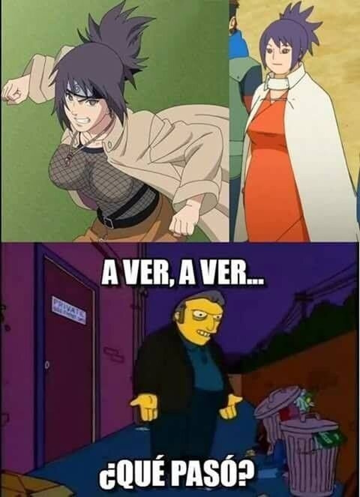 ¿Y aquí qué pasó?